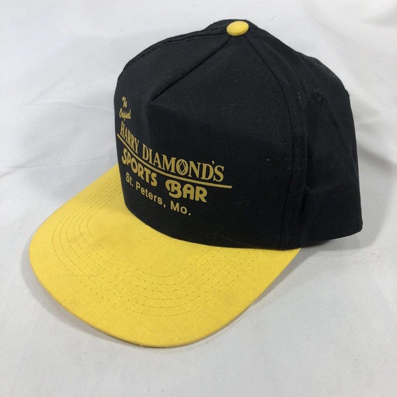 THE ORIGINAL HARRY DIAMONDS SPORTS BAR ST PETERS MISSOURI HAT CAP SNAPBACK OSFM - Picture 3 of 11